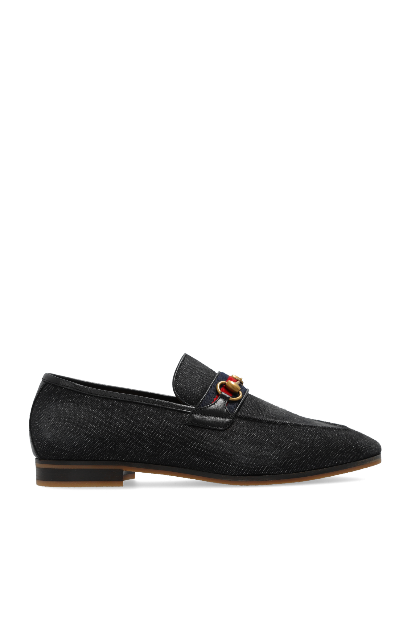 Black gucci loafers on sale